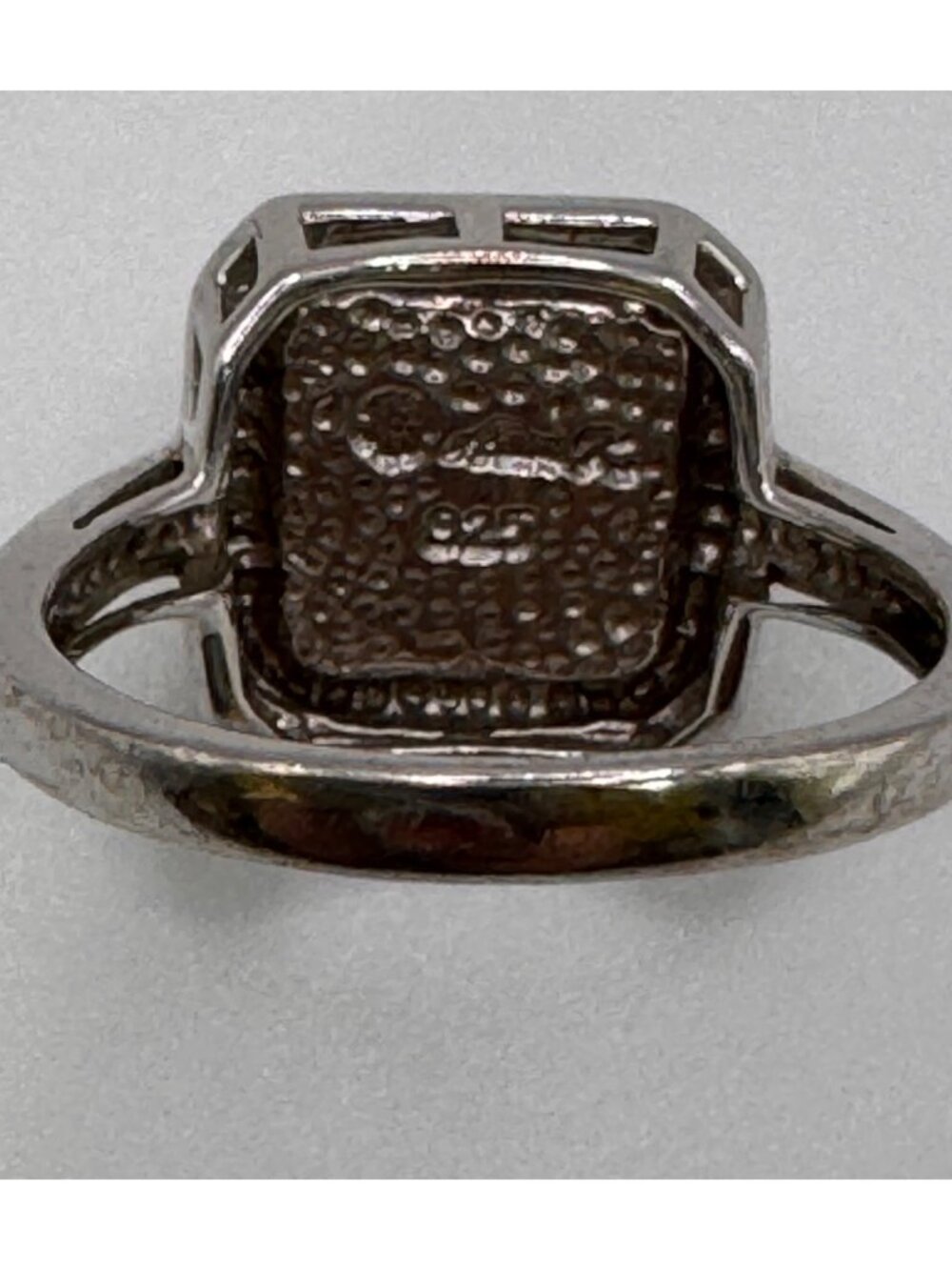Signed Alan K 925 Millefiori Glass Ring Size 9.5 Sterling Silver Vintage - Picture 5 of 8